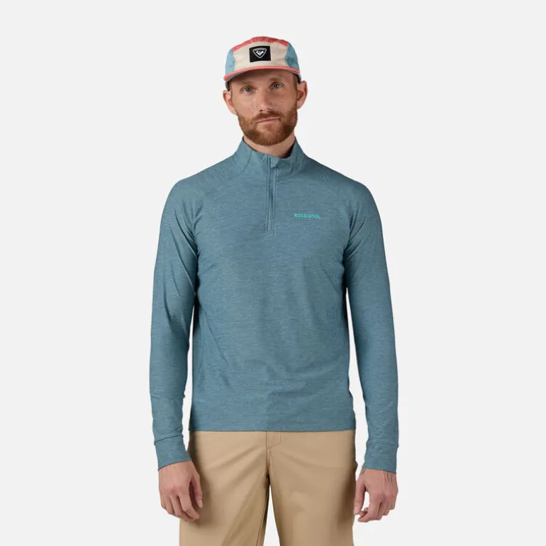Men's Westweg Half-Zip Long Sleeve Tee