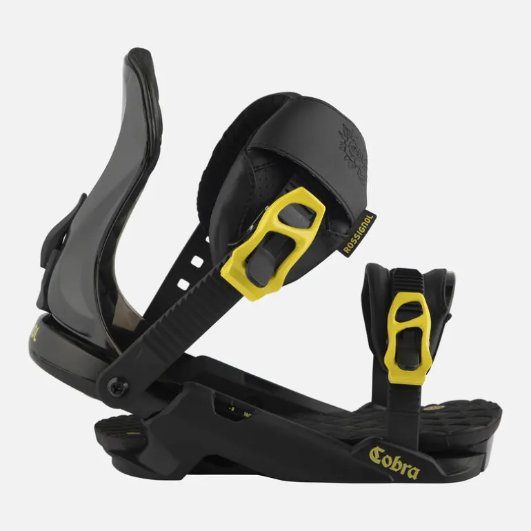 ROSSIGNOL COBRA BLACK (M/L) SNOWBOARD BINDINGS