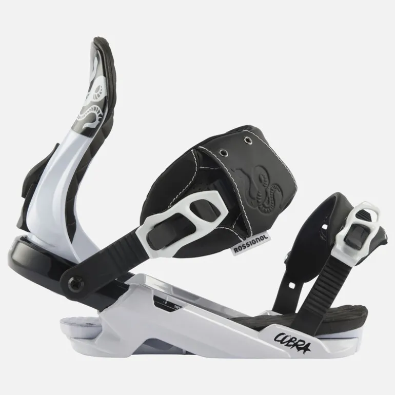 ROSSIGNOL COBRA WHITE (M/L) SNOWBOARD BINDINGS