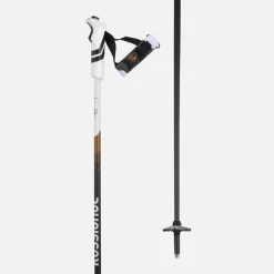 Rossignol Electra Premium Carbon R-Clip Ski Poles Gold