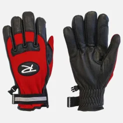 THROWBACK GLOVE BLACK/RED