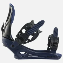 Unisex Battle Black/Blue snowboard binding (S/M)