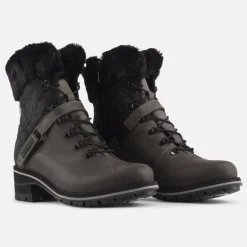 Women's 1907 Megeve Grey Wax Boots