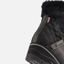 Women's 1907 Megeve Grey Wax Boots