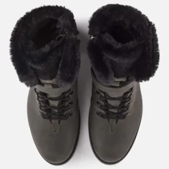 Women's 1907 Megeve Grey Wax Boots