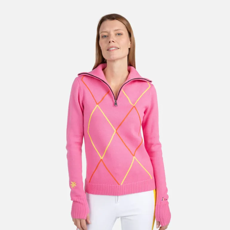Women's JCC Half-Zip Sweater