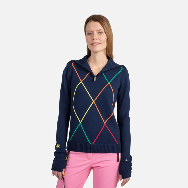 Women's JCC Half-Zip Sweater