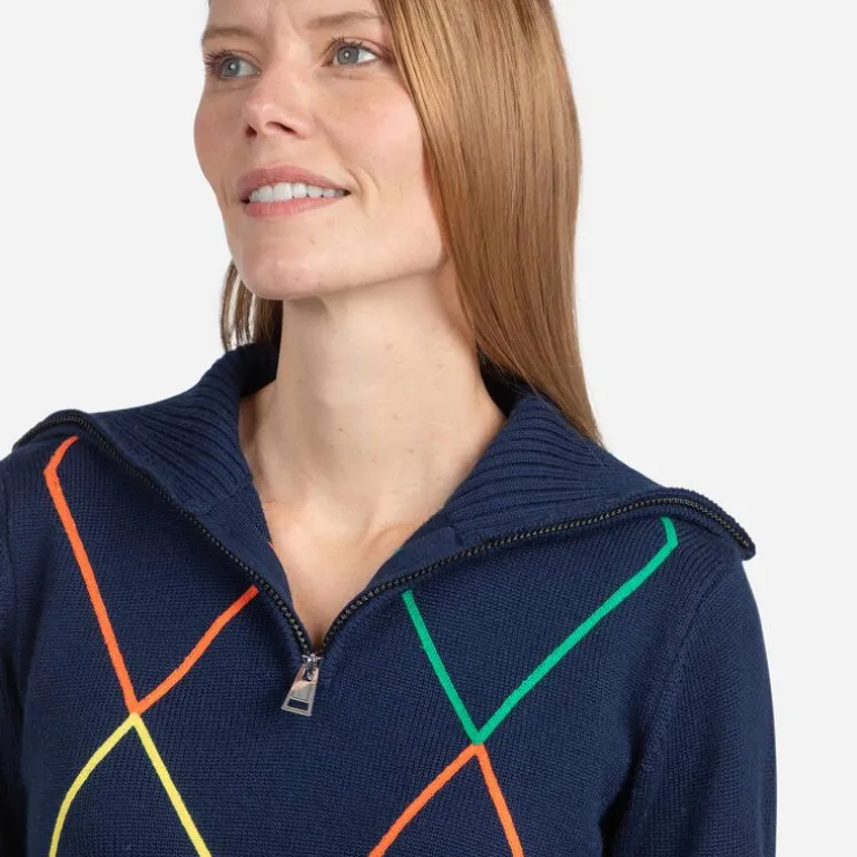Women's JCC Half-Zip Sweater