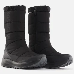 Women's Podium Knee High Black Boots
