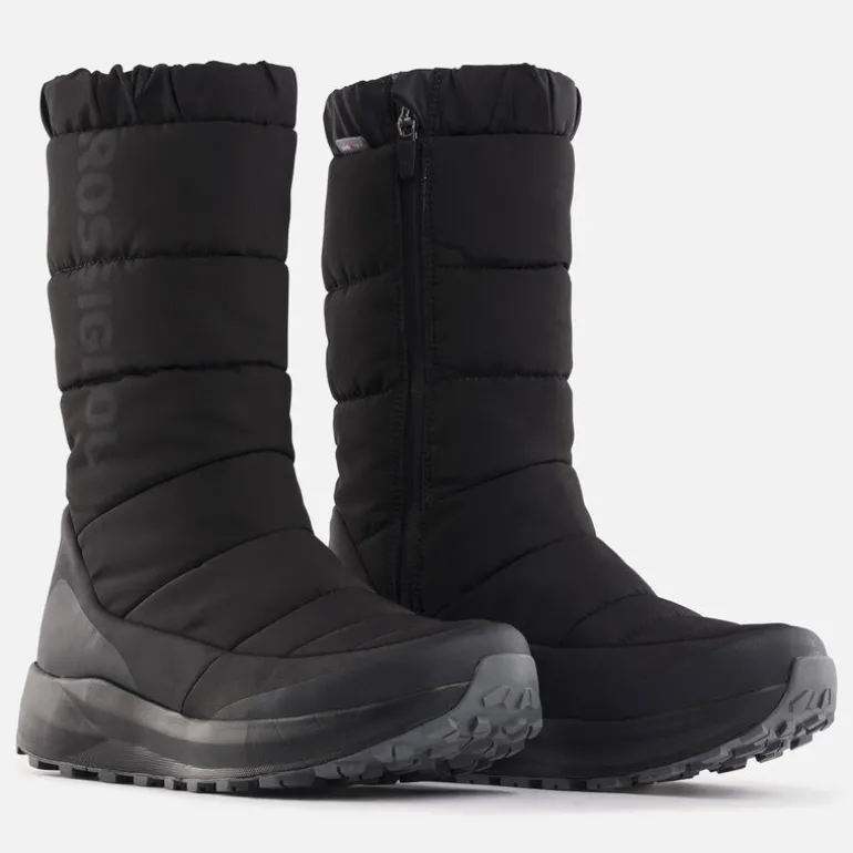 Women's Podium Knee High Black Boots